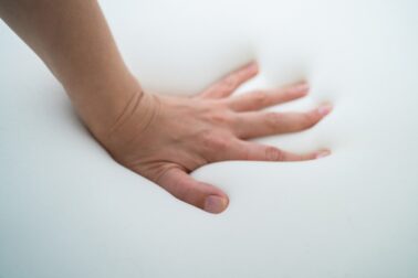 Hand Testing Orthopedic Memory Foam Core Mattress
