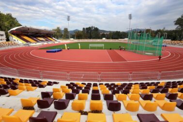 Otvorenie zrekontruovaného atletického tadióna v banskej Bystrici