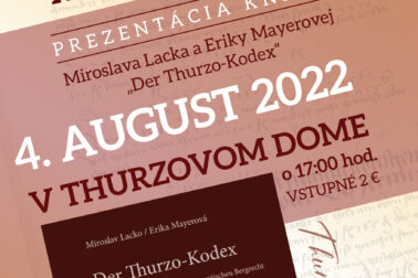plagat Tajomny Thurzov kodex