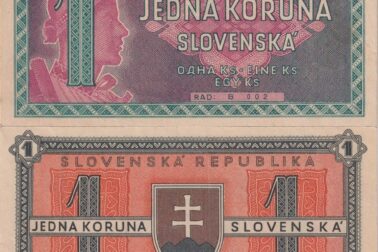 nevydana slovenska koruna
