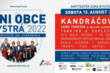 plagat dni obce bystra