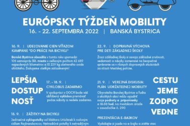 plagat Európsky týždeň mobility