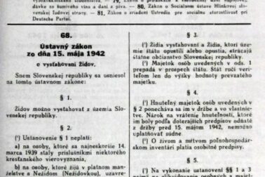 slovensky zakonnik - zidovsky kodex