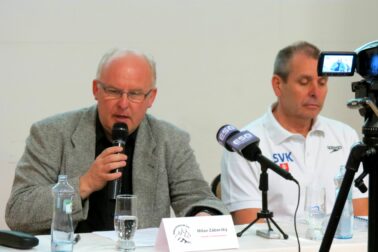 Milan Záborský riaditeľ pretekov BB Cup + Ivan Šulek prezident SPF