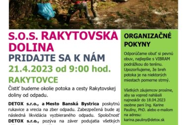 Deň Zeme_Okolie Rakytovského potoka