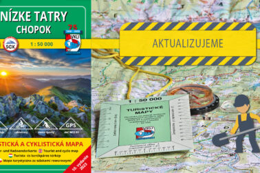 aktualizácia turistickej mapy Nízke Tatry-Chopok