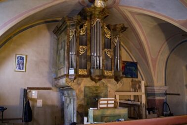 organ v spanej doline