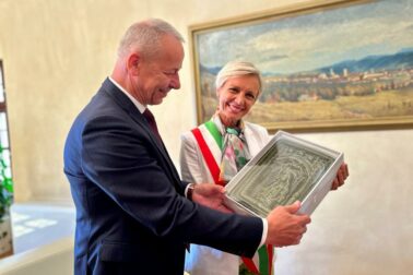Hostia dostali vzácny dar - kachlicu sv. Barbory