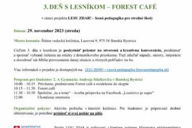 pozvanka lesnictvo