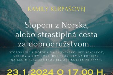 Stopom z Nórska, alebo strastiplná cesta za dobrodružstvom... and joy(1)