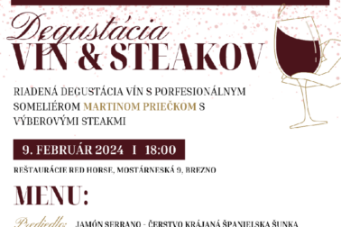 degustacia vino a steak