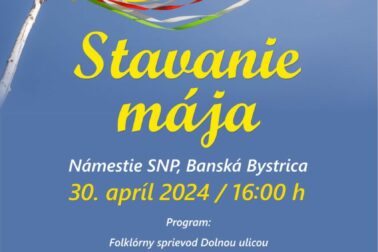 plagat Stavanie maja 30.4.2024