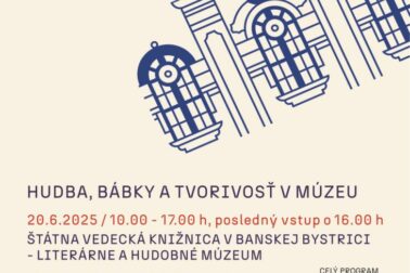 Dni mestskej kultúry Literárno hudobné m. 2025