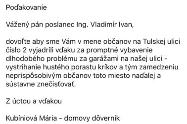 podakovanie