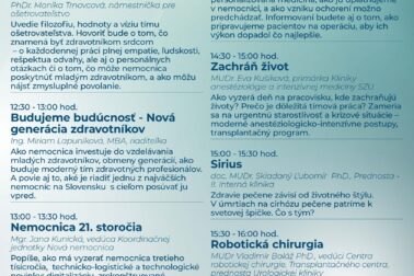 program dni zdravia 4.septembra