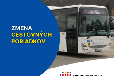 zmena cestovnych poriadkov