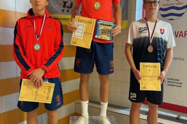 Jozef Varga - 3. miesto 200 m prsia