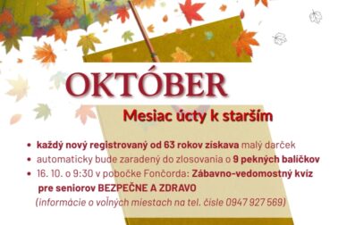 ZELENÁ KNIŽNICA - OKTOBER-ZELENÁ KNIŽNICA- mesiac úcty k starším A4