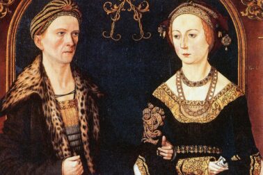 Jakob Fugger s manželkou