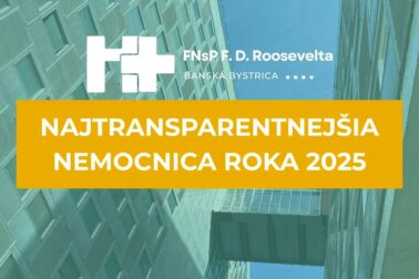 najtransparentnejsia nemocnica 2025