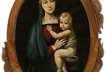 Edmund Gwerk Madona s dieťaťom 1935