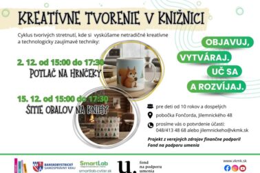 SMARTLAB Kreatívne tvorenie v knižnici