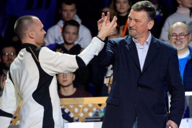 Ľubomár Roško a Stefan Holm