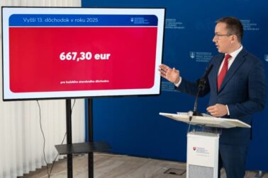 Minister práce, sociálnych vecí a rodiny Erik Tomáš