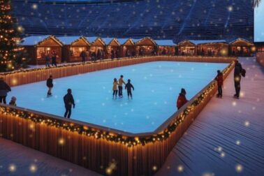 korčuľovanie na amfíku