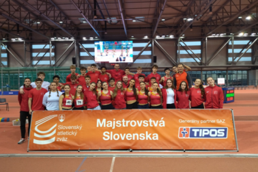 Výprava atlétov AK ŠK UMB Banská Bystrica na MSR juniorov