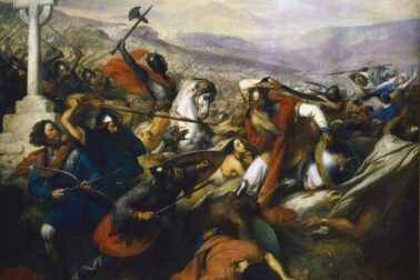 Frankovia Martel proti arabom