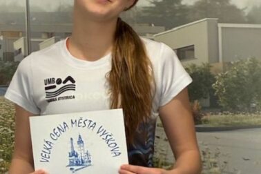 Karolína Glezgová - 2. miesto 100 prsia