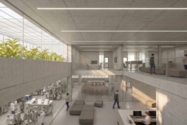 Vzdelávací a inovačný kampus-vnútro