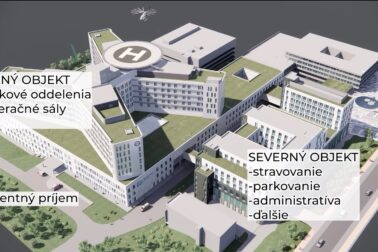 skladba novej nemocnice