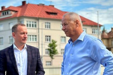 Zľava Jakub Gajdošík a Ján Nosko