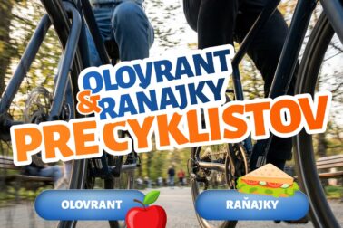 plagat olovrant a ranajky pre cyklistov