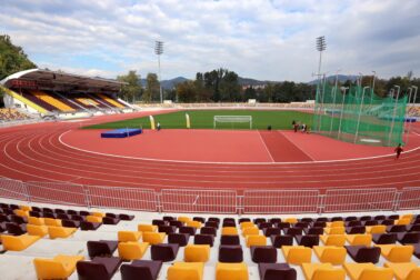 SR B. Bystrica Štadión Atletický Rekonštrukcia Otvorenie BBX