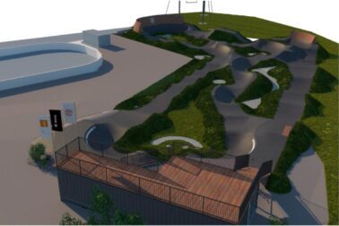 hybridný pumptrack