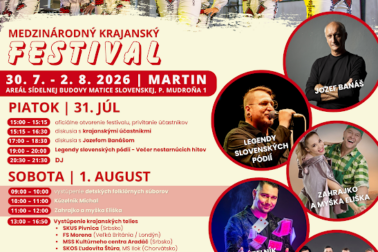 plagat krajansky festival martin
