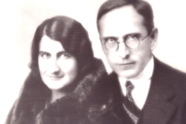 Ludvík Nábělek st. s manželkou Elenou