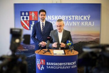 Radoslav Vavruš s predsedom BBSK Ondrejom Lunterom
