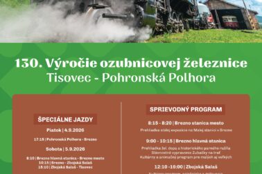 plagat 130. vyrocie ozubnice