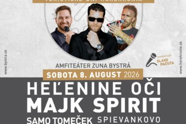 plagát Dni obce Bystrá