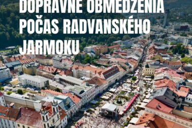 dopravne obmedzenia Radvanský jarmok