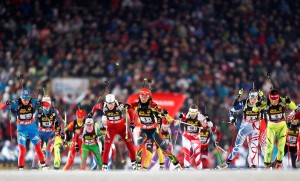 biatlon start