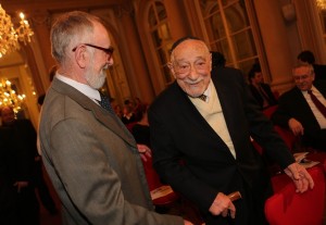 Spravodlivý medzi národmi - Jozef Chladný syn záchranca rodiny Emanuela Bodnera s Yosefom Bodnerom, zachráneným.