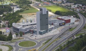 kruhovy objazd pri europe