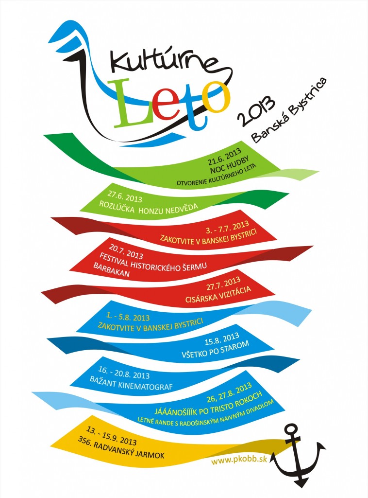 kulturne leto 2013 plagat
