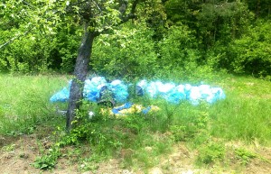 nelegalna skladka na urpine