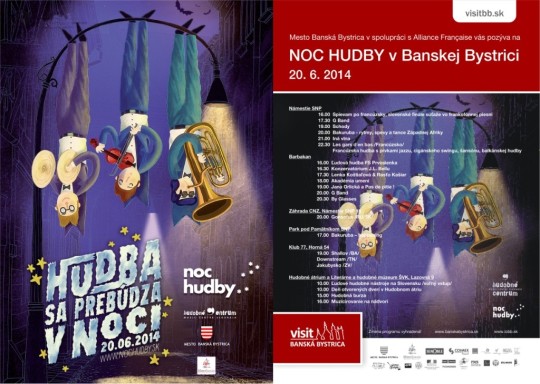 plagat NOC HUDBY  2014